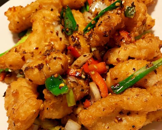 78. 椒盐鱼片 Filet de poisson au sel et poivre Salt and Pepper Fish Fillet